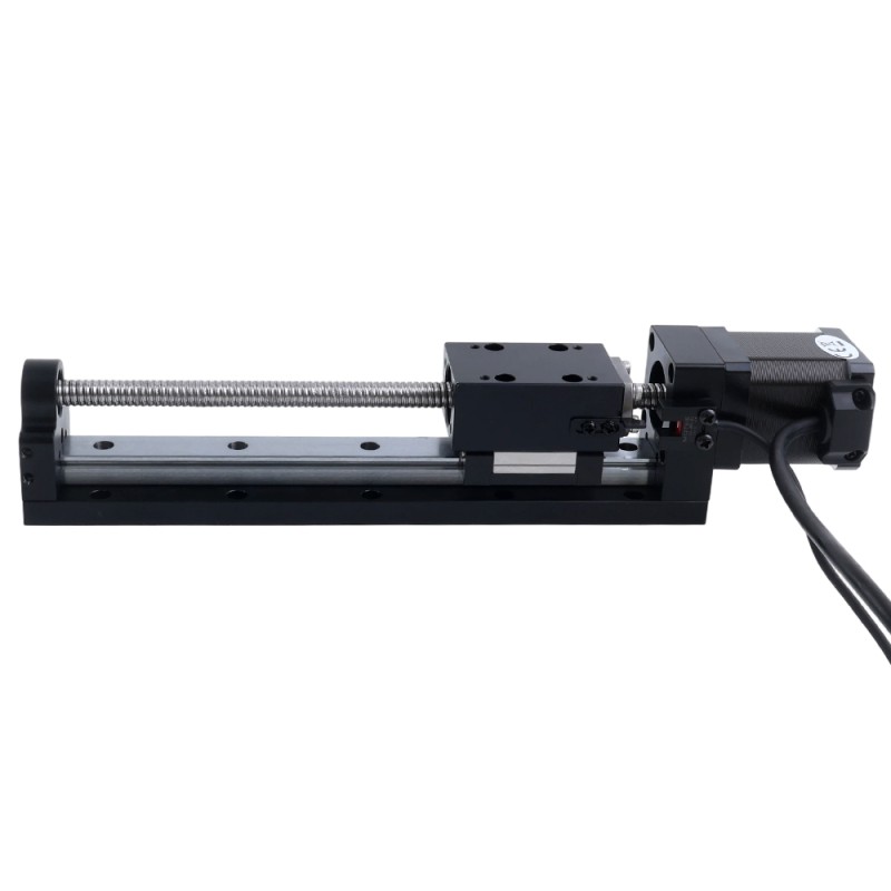 Nema 14 ステッピングモーター ボールねじ リニアアクチュエーター 1.5A ストローク200mm 0.20Nm(28.32oz.in) リード5mm(0.19685) センサー付き - LMD14S18BVB15-200 | StepperOnline