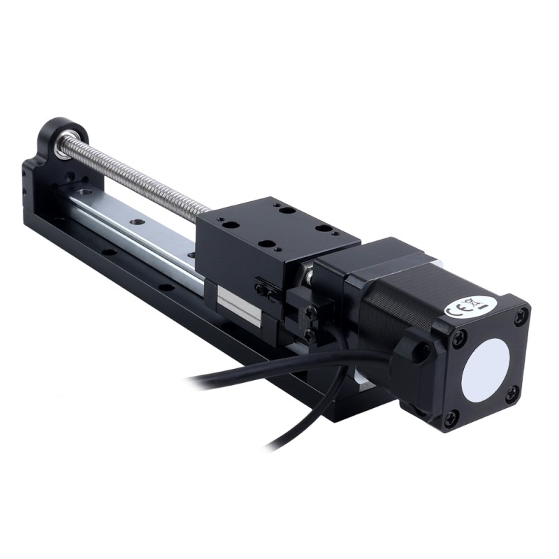 Nema 14 ステッピングモーター ボールねじ リニアアクチュエーター 1.5A ストローク200mm 0.20Nm(28.32oz.in) リード5mm(0.19685) センサー付き - LMD14S18BVB15-200 | StepperOnline