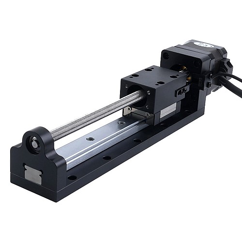 Nema 17 ステッピングモーター ボールねじ リニアアクチュエーター 1.5A ストローク200mm 0.40Nm(56.64oz.in) リード8mm(0.31496) センサー付き - LMD17S15BMB15-200 | StepperOnline