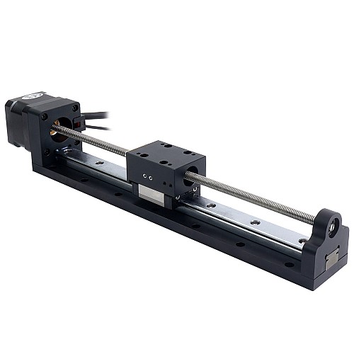 Nema 17 送りねじ付きリニアアクチュエータ 1.5A ストローク 200mm 0.25Nm(35.40oz.in) リード 2.54mm(0.1) センサー付き Nema 17 送りねじ付きリニアアクチュエータ 1.5A ストローク 200mm 0.25Nm(35.40oz.in) リード 2.54mm(0.1) センサー付き