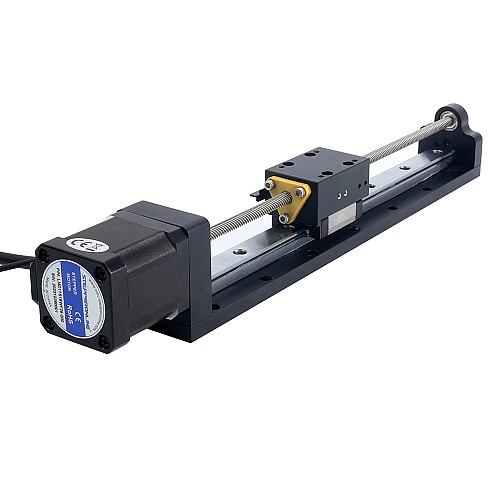 Nema 17 送りねじ付きリニアアクチュエータ 2.5A ストローク 200mm 0.5Nm(70.81oz.in) リード 12.7mm(0.5) センサー付き