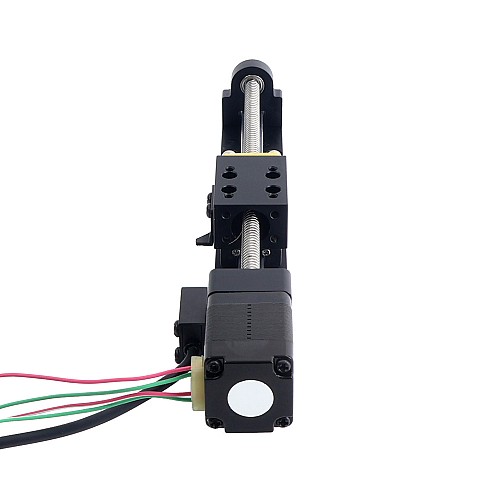 Nema 8 送りねじ付きリニアアクチュエータ 0.5A ストローク 90mm 0.01Nm(1.416oz.in) リード 5.08mm(0.2) センサー付き