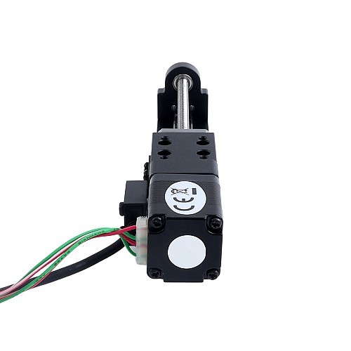 Nema 8 ステッピングモーター ボールねじ リニアアクチュエーター 0.5A ストローク90mm 0.01Nm(1.42oz.in) リード2mm(0.07874) センサー付き - LMD8S12BAA05-090 | StepperOnline