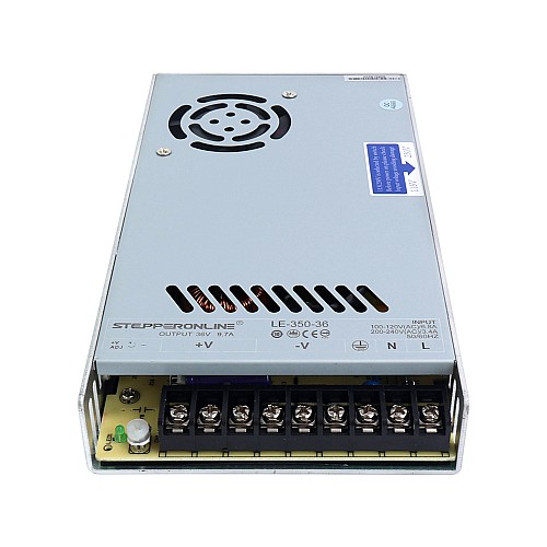 350W 36V 9.7A 115/230V スイッチング電源ステッピング モーター CNC ルーター キット - LE-350-36 | StepperOnline
