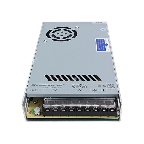 350W 48V 7.3A 115/230V スイッチング電源ステッピング モーター CNC ルーター キット - LE-350-48 | StepperOnline