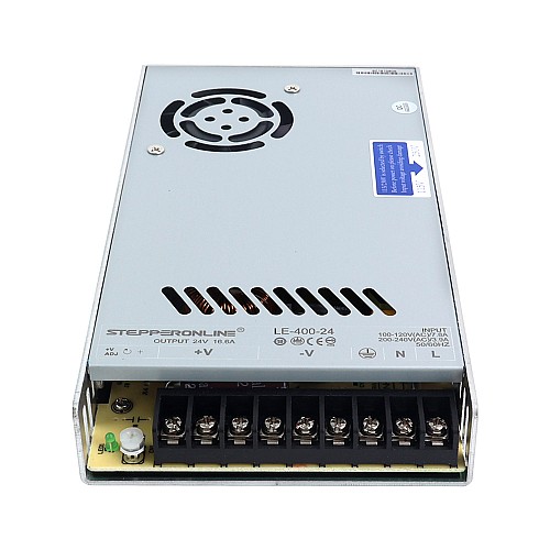 400W 24V 16.6A 115/230V スイッチング電源ステッピング モーター CNC ルーター キット - LE-400-24 | StepperOnline