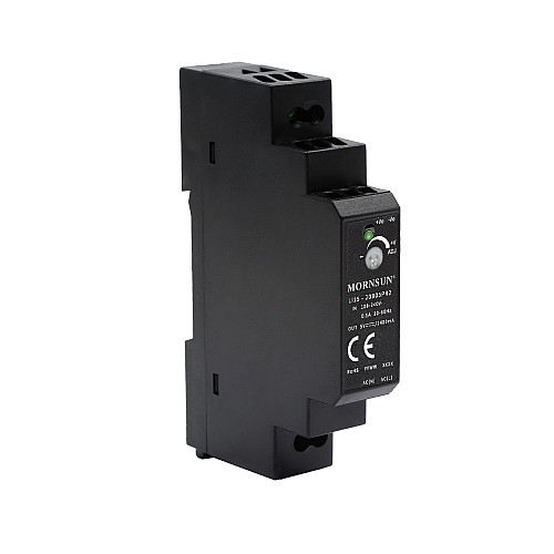 15W 24V 0.63A 85-264VAC/120-370VDC DINレール スイッチング電源