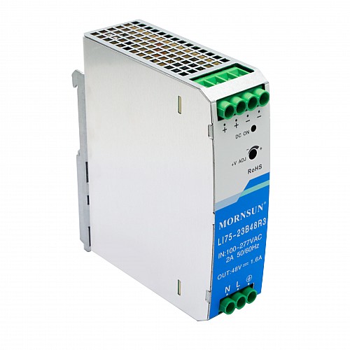 75W 12V 6.3A 85-305VAC/120-430VDC DINレール スイッチング電源