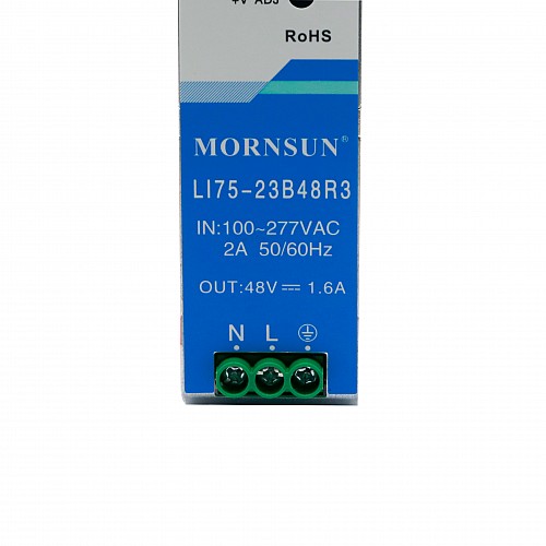 75W 12V 6.3A 85-305VAC/120-430VDC DINレール スイッチング電源