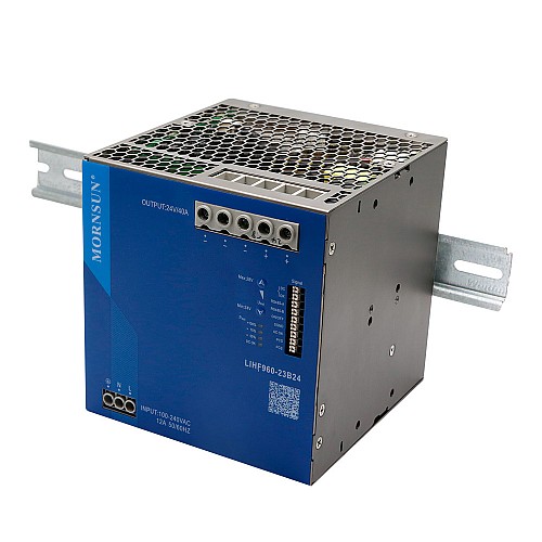 960W 48V 20.0A 85-277VAC/120-390VDC DINレール PFC機能付きスイッチング電源