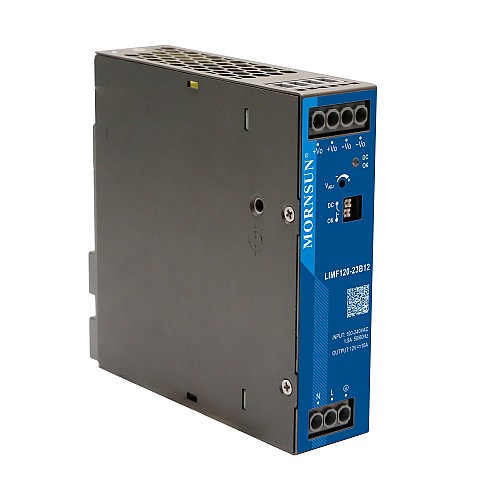 120W 24V 5.0A 85-277VAC/120-390VDC DINレール PFC機能付きスイッチング電源