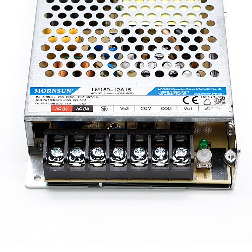 150W 15V -15V/5.0A 5.0A 165-264VAC/180-370VDC スイッチング電源