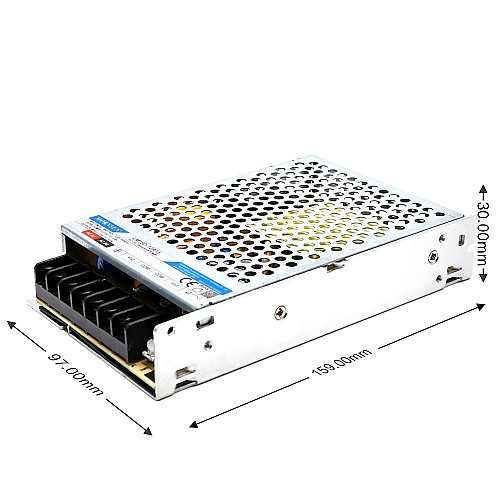 150W 15V -15V/5.0A 5.0A 165-264VAC/180-370VDC スイッチング電源
