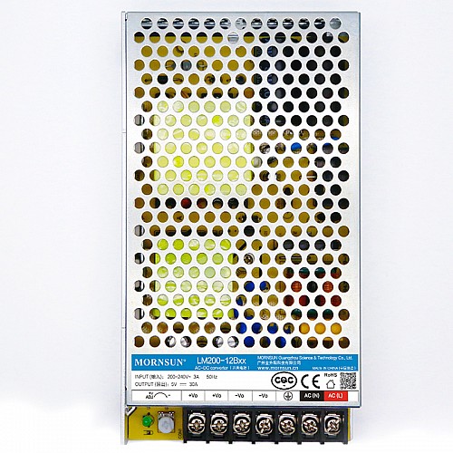 200W 15V 14.0A 176-264VAC/240-370VDC スイッチング電源