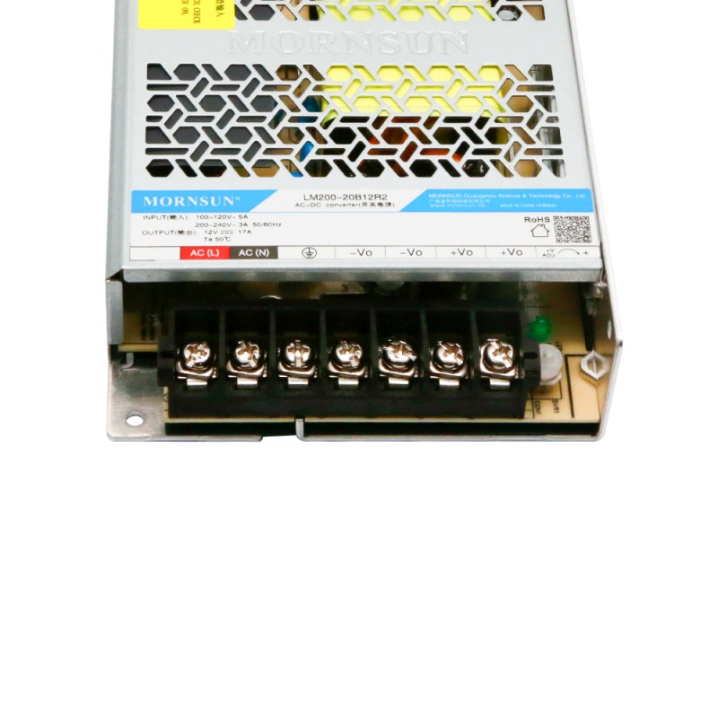 200W 24V 8.8A 90-132VAC/180-264VAC スイッチング電源