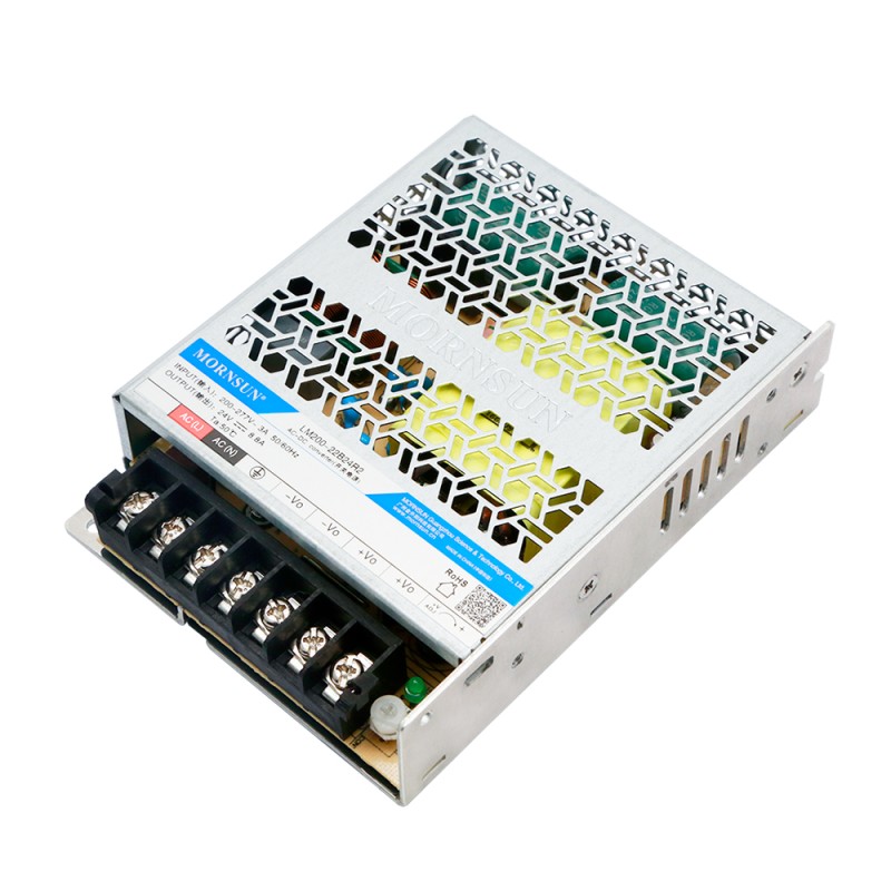 200W 24V 8.8A 176-305VAC/240-430VDC スイッチング電源