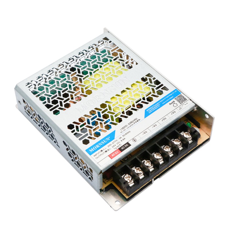 200W 24V 8.8A 176-305VAC/240-430VDC スイッチング電源