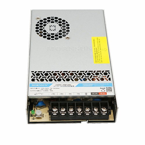 350W 15V 23.3A 90-132VAC/180-264VAC/240-370VDC スイッチング電源