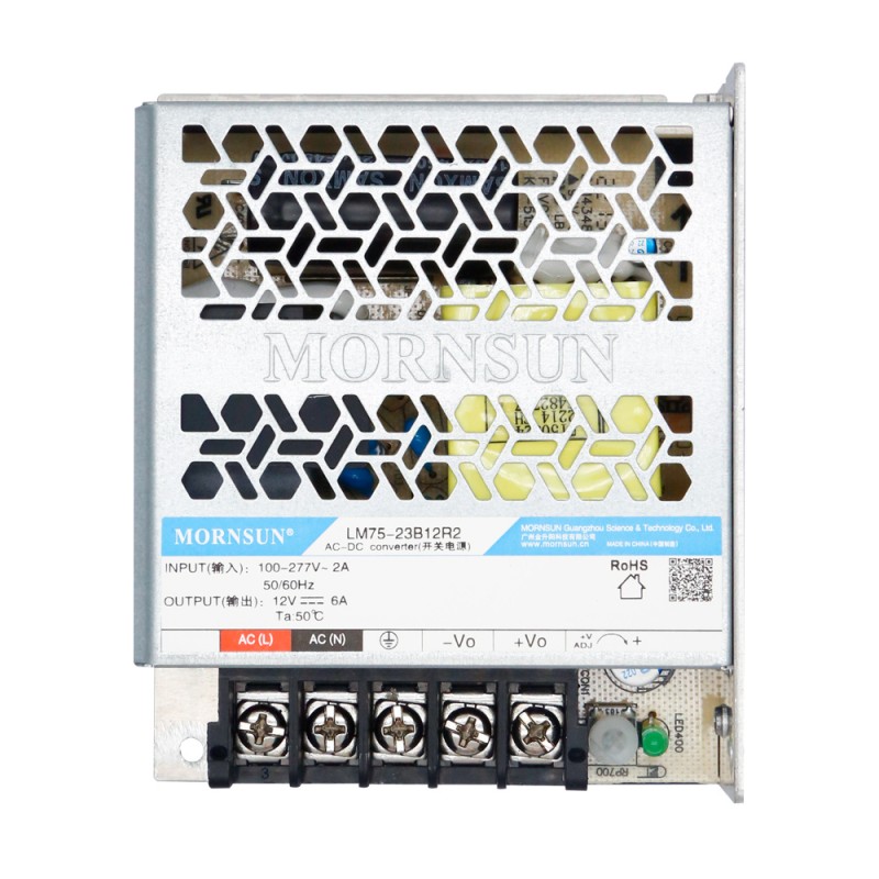75W 54V 1.4A 80-305VAC/100-430VDC スイッチング電源