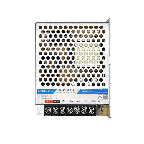 90W 15V -15V/3.0A 3.0A 165-264VAC/180-370VDC スイッチング電源