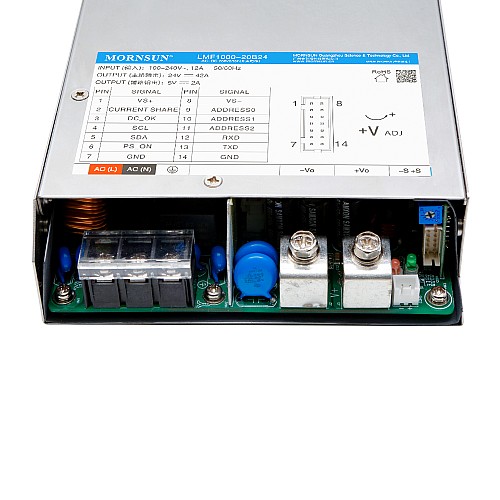 1000W 36V 28.0A 90-264VAC/120-370VDC PFC機能付きスイッチング電源 1000W 36V 28.0A 90-264VAC/120-370VDC PFC機能付きスイッチング電源