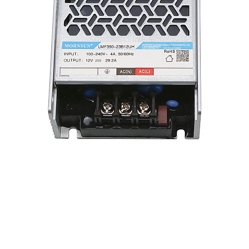 350W 24V 14.6A 85-305VAC/120-430VDC PFC機能付きスイッチング電源