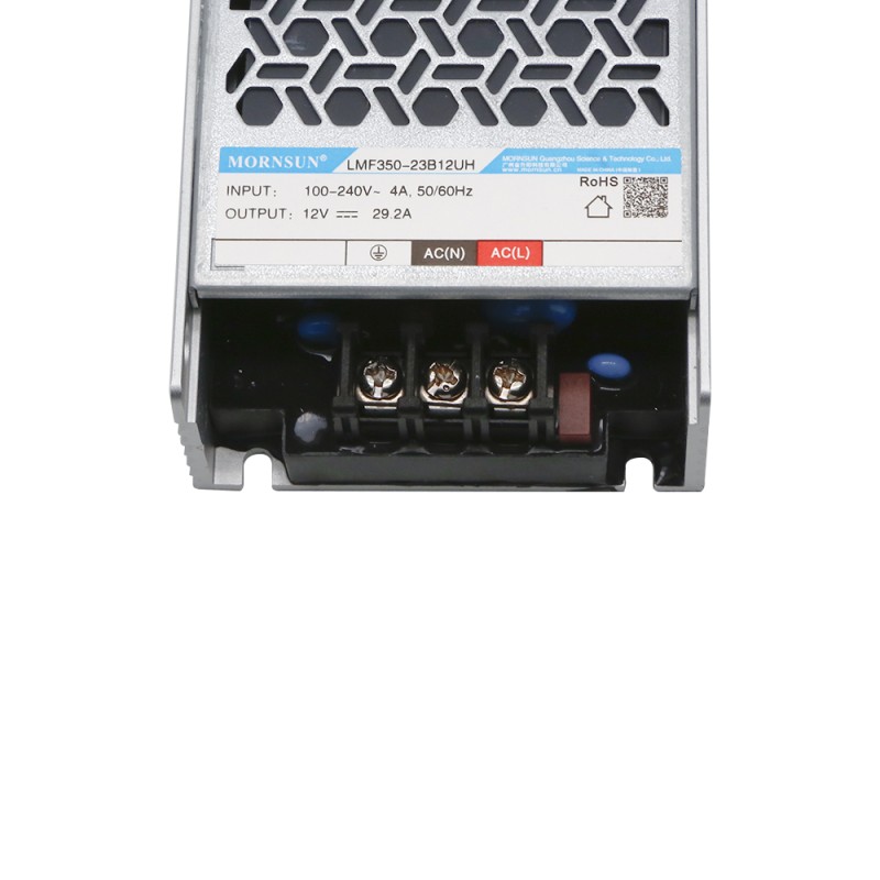 350W 36V 9.75A 85-305VAC/120-430VDC PFC機能付きスイッチング電源