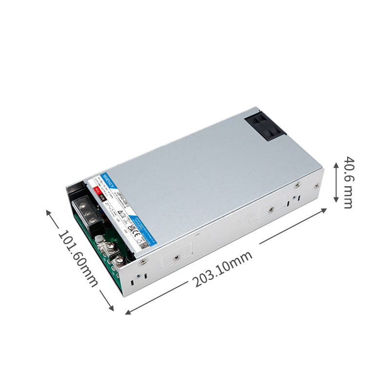 500W 48V 10.4A 80-264VAC/110-370VDC PFC機能付きスイッチング電源