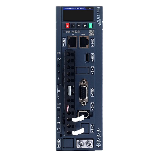 A6 シリーズ 1000W EtherCAT AC サーボ モータ キット 3000rpm 3.18Nm ブレーキ付き 17 ビット アブソリュート エンコーダ IP67 - A6-EC1000H2B1-M17 | StepperOnline A6 シリーズ 1000W EtherCAT AC サーボ モータ キット 3000rpm 3.18Nm ブレーキ付き 17 ビット アブソリュート エンコーダ IP67 - A6-EC1000H2B1-M17 | StepperOnline