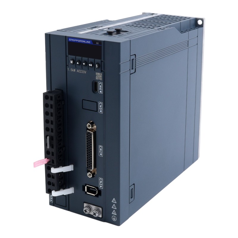 A6Hシリーズ 1300W RS485 ACサーボモーターキット 1500rpm 8.34Nm ブレーキ付き 17ビットアブソリュートエンコーダ IP67 - A6H-RS1300H2B1-M17 | StepperOnline