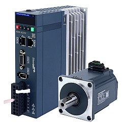 A6 シリーズ 400W EtherCAT AC サーボ モーター キット 3000rpm 1.27Nm 17 ビット アブソリュート エンコーダ IP67