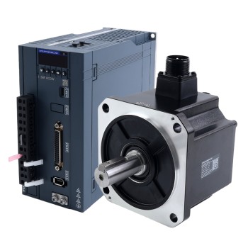 A6Hシリーズ 1300W RS485 ACサーボモーターキット 1500rpm 8.34Nm 17ビットアブソリュートエンコーダ IP67