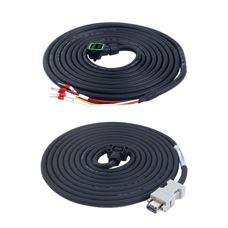 A6 シリーズ 400W EtherCAT AC サーボ モータ キット 3000rpm 1.27Nm ブレーキ付き 17 ビット アブソリュート エンコーダ IP67 - A6-EC400H2B1-M17 | StepperOnline