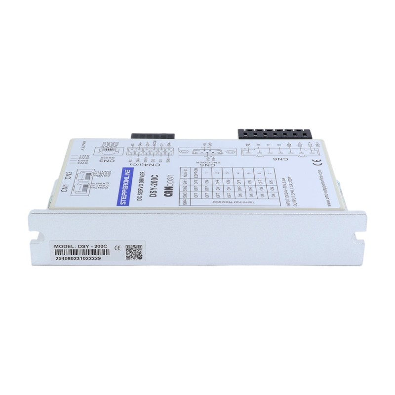 DSYシリーズ 100W CANopen DCサーボモーター 24-70VDC 0.318Nm 3000rpm 17ビットインクリメンタルエンコーダー IP65 - DSY-C100L2A2-M17S | StepperOnline DSYシリーズ 100W CANopen DCサーボモーター 24-70VDC 0.318Nm 3000rpm 17ビットインクリメンタルエンコーダー IP65 - DSY-C100L2A2-M17S | StepperOnline