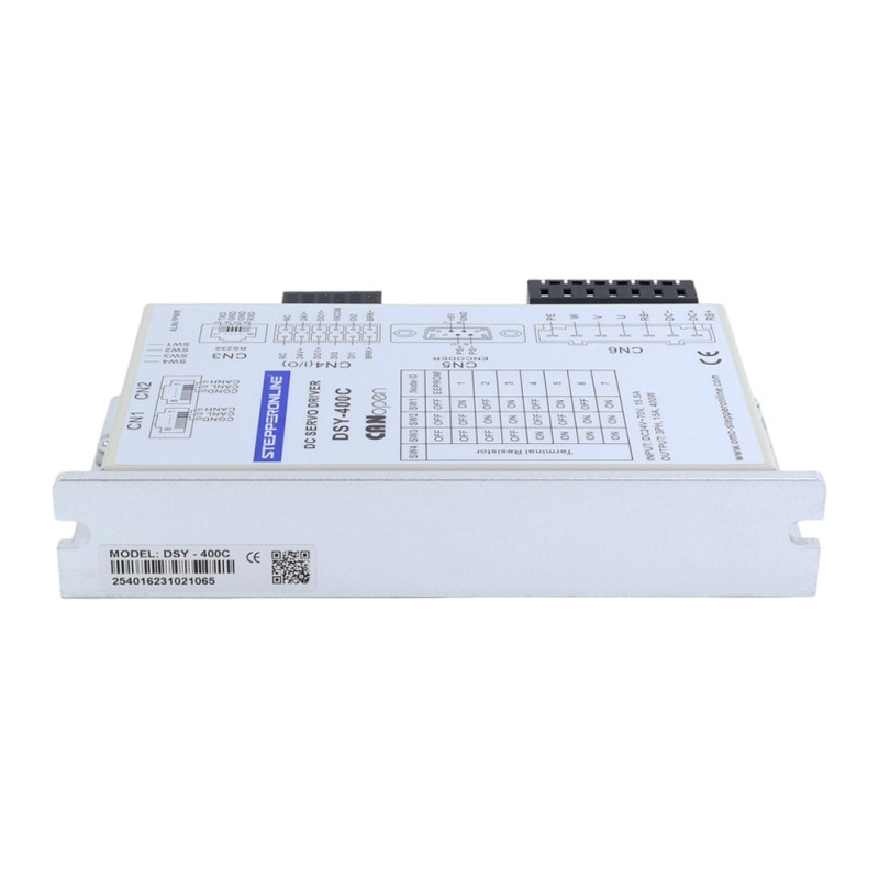 DSYシリーズ 400W CANopen DCサーボモーター 24-70VDC 1.27Nm ブレーキ付き 3000rpm 17ビットインクリメンタルエンコーダー IP65 - DSY-C400L2B2-M17S | StepperOnline DSYシリーズ 400W CANopen DCサーボモーター 24-70VDC 1.27Nm ブレーキ付き 3000rpm 17ビットインクリメンタルエンコーダー IP65 - DSY-C400L2B2-M17S | StepperOnline