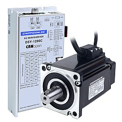 DSYシリーズ 1000W CANopen DCサーボモーター 24-70VDC 3.20Nm 3000rpm 17ビットインクリメンタルエンコーダー IP65