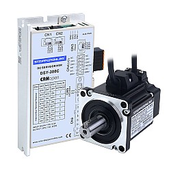 DSYシリーズ 200W CANopen DCサーボモーター 24-70VDC 0.637Nm 3000rpm 17ビットインクリメンタルエンコーダー IP65