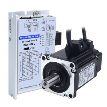 DSYシリーズ 400W CANopen DCサーボモーター 24-70VDC 1.27Nm 3000rpm 17ビットインクリメンタルエンコーダー IP65 DSYシリーズ 400W CANopen DCサーボモーター 24-70VDC 1.27Nm 3000rpm 17ビットインクリメンタルエンコーダー IP65