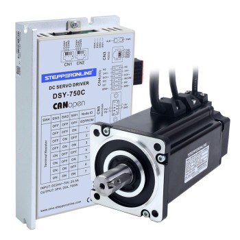 DSYシリーズ 750W CANopen DCサーボモーター 24-70VDC 2.39Nm ブレーキ付き 3000rpm 17ビットインクリメンタルエンコーダー IP65 DSYシリーズ 750W CANopen DCサーボモーター 24-70VDC 2.39Nm ブレーキ付き 3000rpm 17ビットインクリメンタルエンコーダー IP65