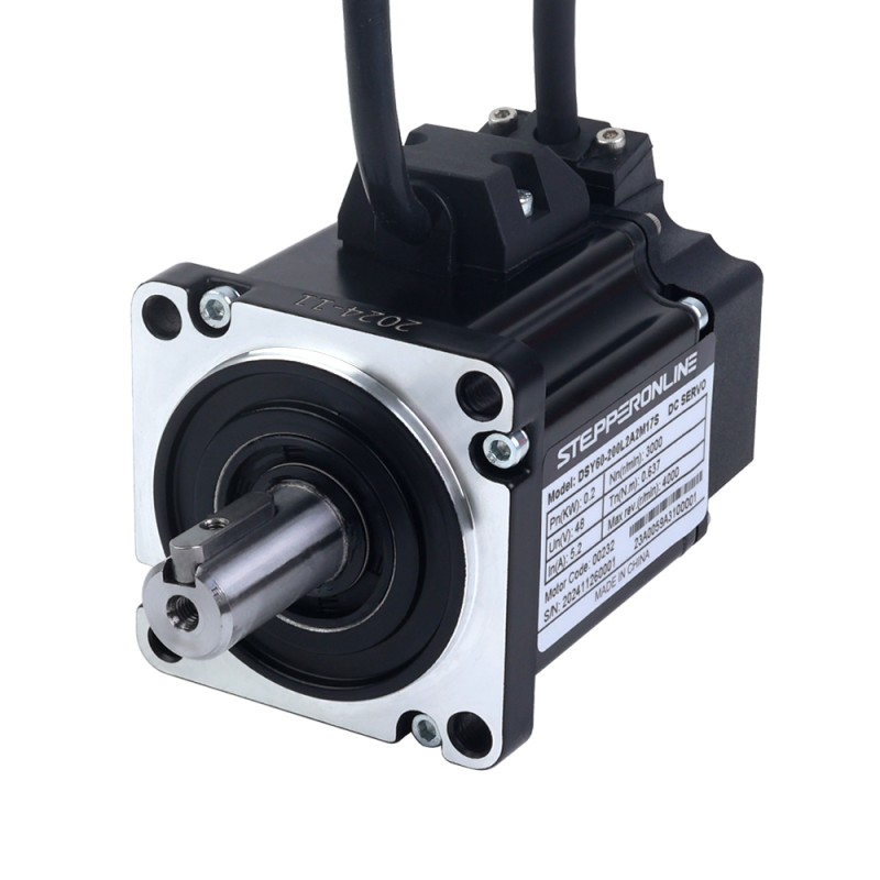 DSYシリーズ 200W CANopen DCサーボモーター 24-70VDC 0.637Nm 3000rpm 17ビットインクリメンタルエンコーダー IP65 - DSY-C200L2A2-M17S | StepperOnline DSYシリーズ 200W CANopen DCサーボモーター 24-70VDC 0.637Nm 3000rpm 17ビットインクリメンタルエンコーダー IP65 - DSY-C200L2A2-M17S | StepperOnline