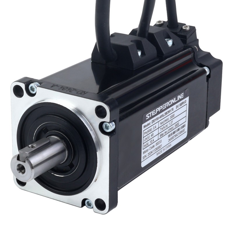 DSYシリーズ 400W CANopen DCサーボモーター 24-70VDC 1.27Nm ブレーキ付き 3000rpm 17ビットインクリメンタルエンコーダー IP65 - DSY-C400L2B2-M17S | StepperOnline DSYシリーズ 400W CANopen DCサーボモーター 24-70VDC 1.27Nm ブレーキ付き 3000rpm 17ビットインクリメンタルエンコーダー IP65 - DSY-C400L2B2-M17S | StepperOnline
