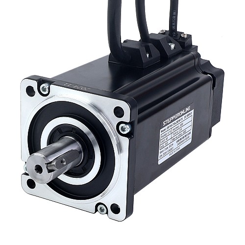 DSYシリーズ 750W CANopen DCサーボモーター 24-70VDC 2.39Nm ブレーキ付き 3000rpm 17ビットインクリメンタルエンコーダー IP65 - DSY-C750L2B2-M17S | StepperOnline
