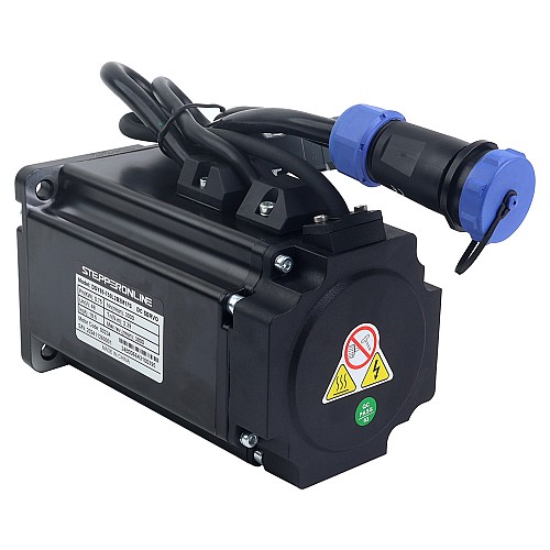 DSYシリーズ 750W CANopen DCサーボモーター 24-70VDC 2.39Nm ブレーキ付き 3000rpm 17ビットインクリメンタルエンコーダー IP65 - DSY-C750L2B2-M17S | StepperOnline