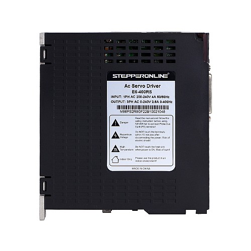 E6 シリーズ 400W  AC サーボ モーター キット 3000rpm 1.27Nm 17 ビット エンコーダー IP65