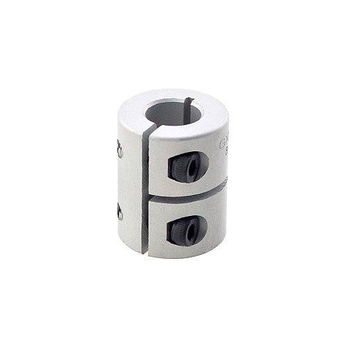 8mm - 10mm リジッドカップリング 20x25mm CNCステッピングモーターキー溝シャフトカプラー