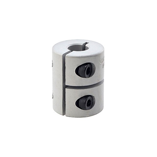 8mm - 8mm リジッドカップリング 20x25mm CNCステッピングモーターキー溝シャフトカプラー