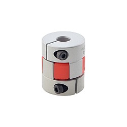 8mm - 10mm フレキシブルジョーカップリング 25x30mm CNCステッピングモーターキー溝シャフトカプラー