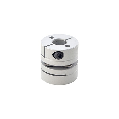 6mm - 10mm フレキシブルシングルディスクカップリング 26x26mm CNCステッピングモーターキー溝シャフトカプラー