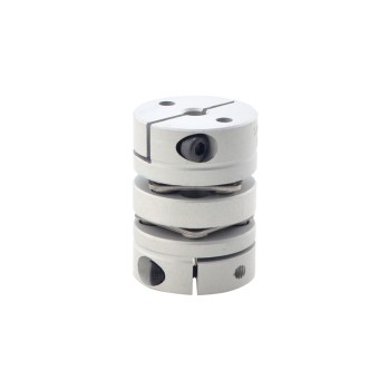 CN 発売中 - 5mm - 6.35mm フレキシブル ダブル ディスク カップリング 26x35mm CNC ステッピング モーター シャフト カプラー