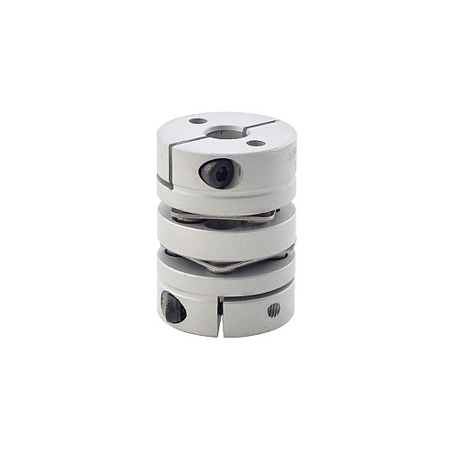 5mm - 8mm フレキシブル ダブルディスク カップリング 26x35mm CNC ステッピング モーター シャフト カプラー